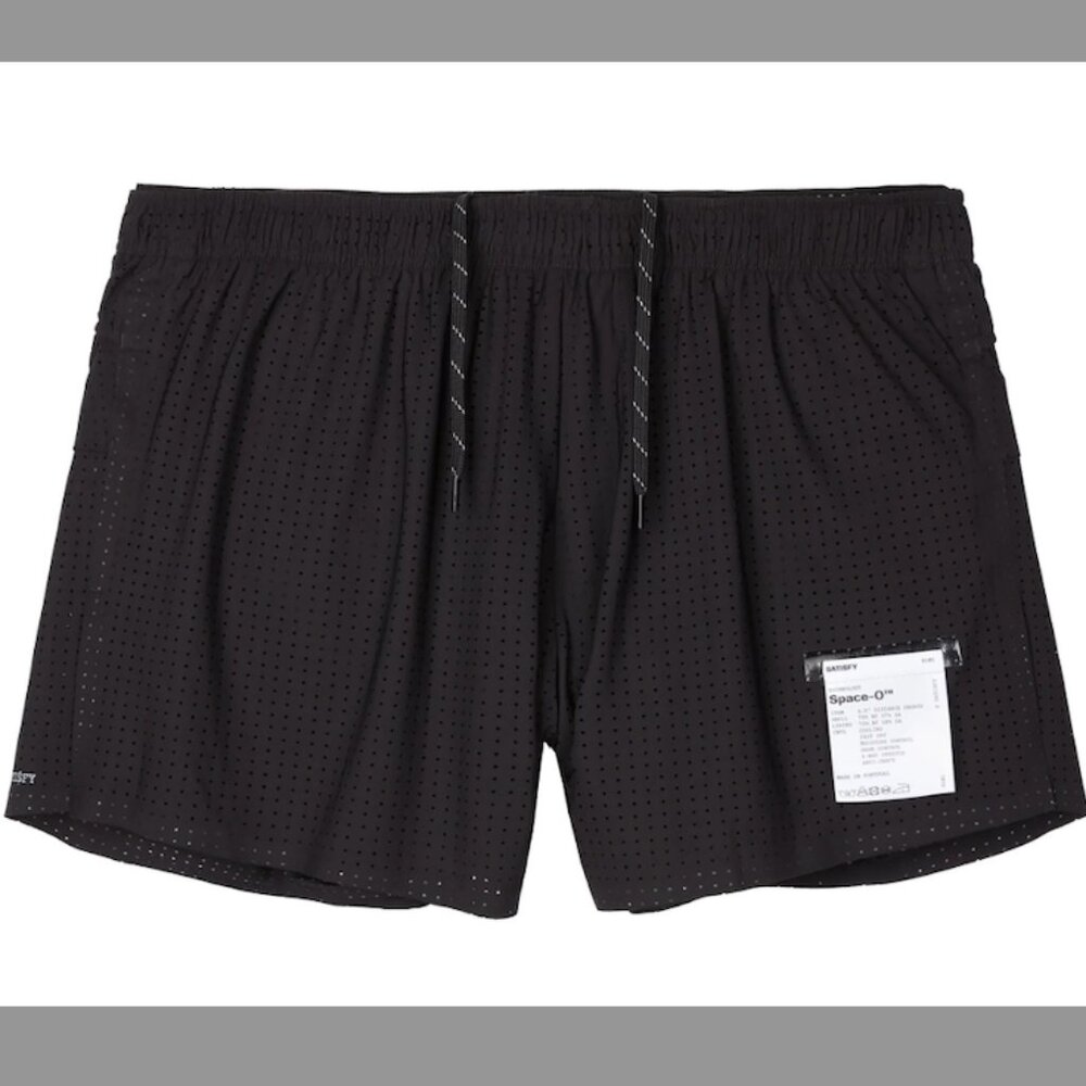Satisfy - Space‑O™ 2.5 running shorts - Mens Size 4 (XL) - DEADSTOCK - BRAND NEW